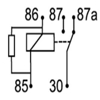 Εικόνα της ΡΕΛΕ 12V  NAGARES 5 ΕΠΑΦΩΝ   40/15A 87a  RLP/52-12