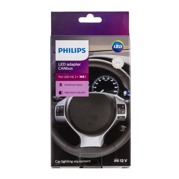 Εικόνα της LED CANCELLER/DECODER 12V PHILIPS H4 SET