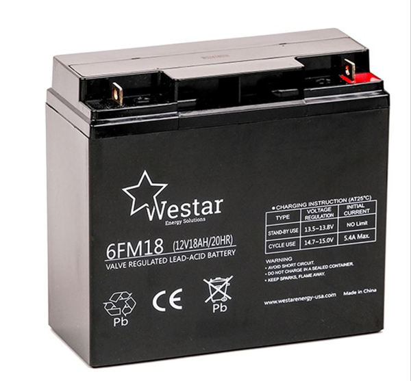 Εικόνα της ΜΟΛΥΒΔ 12V 20AH WESTAR