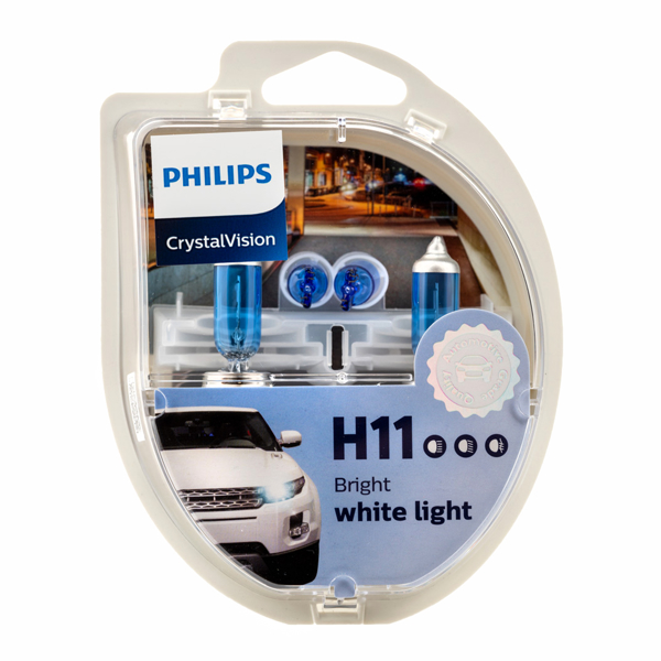 Εικόνα της H11 CRYSTAL  PHILIPS 55W KIT