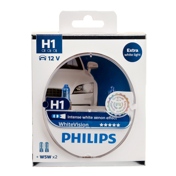 Εικόνα της H1 + 60%  WHITE VISION PHILIPS KIT