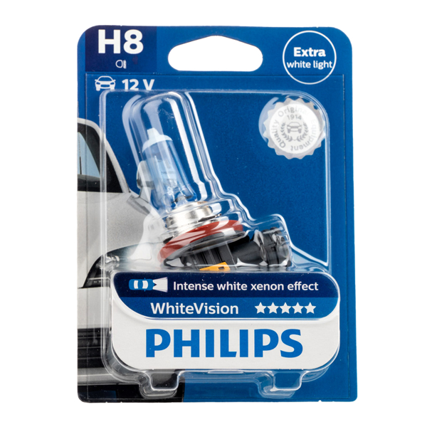 Εικόνα της H8 +60% WHITE VISION 35W PHILΙPS TEMAXIO