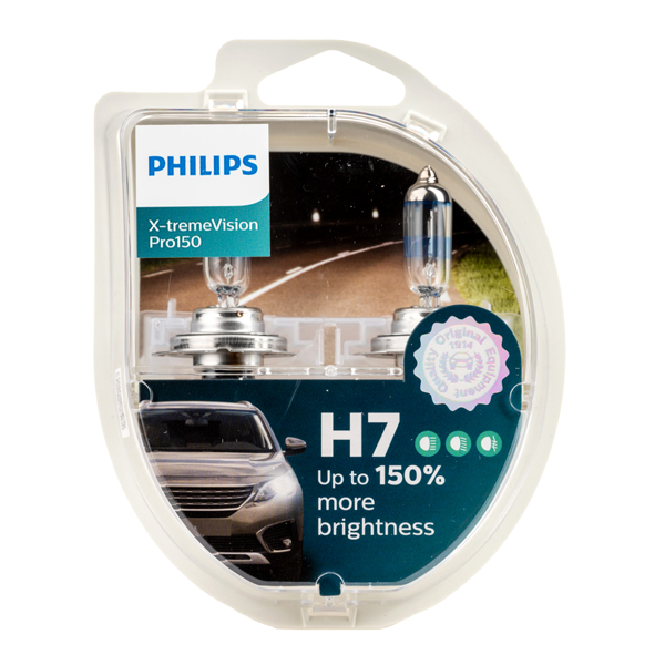 Εικόνα της H7 +150% Χ-ΤREME VISION PRO KIT PHILIPS NEW   ΖΕΥΓΑΡΙ