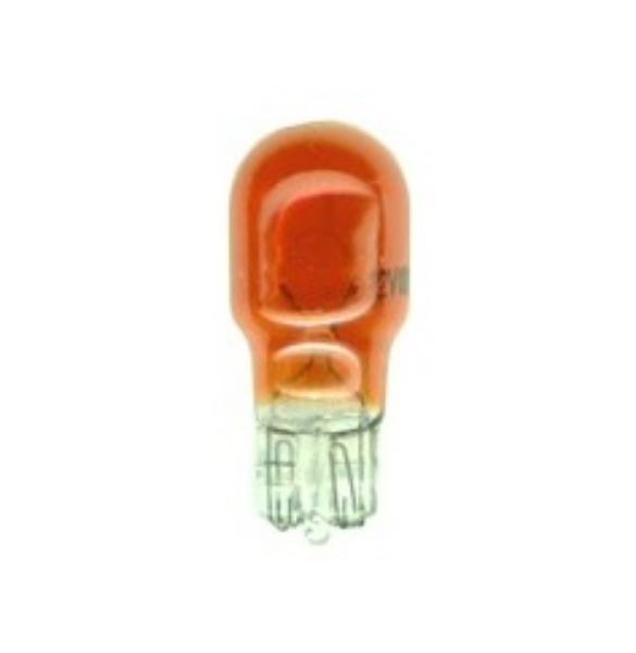 Εικόνα της T13 10W 12V ΠΟΡΤΟΚΑΛΙ  ΑΚΑΛΥΚΗ WAIGGER