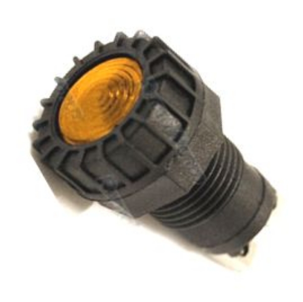 Εικόνα της ΕΝΔΕΙΚΤΙΚΟ 12V ΠΟΡΤΟΚΑΛΙ ΜΕ ΛΑΜΠΑ ΒΑ9S